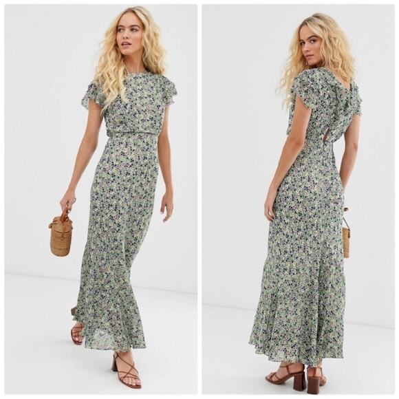 Fall Maxi Dress 8 Long Los Angeles Atelier & Other Stories Homecoming Dress Boho - Picture 1 of 17